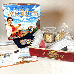 Rise of Augustus Board Game Hurrican Fast Paced Strategy 8+ yrs COMPLETE